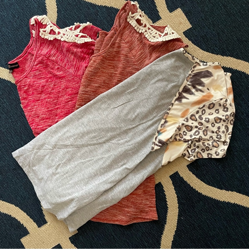 3 Shirts for 10.00